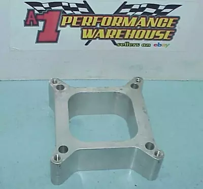 Billet Aluminum 2  Tall Holley Open Barrell Carburetor Spacer NASCAR • $50