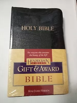 KJV Gift And Award Bible Leather-Look Black King James Version  • $19