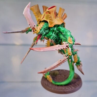 £34.79 • Buy 40K Hive Tyrant / Swarmlord Nicely Painted Warhammer 40,000 Tyranid Army