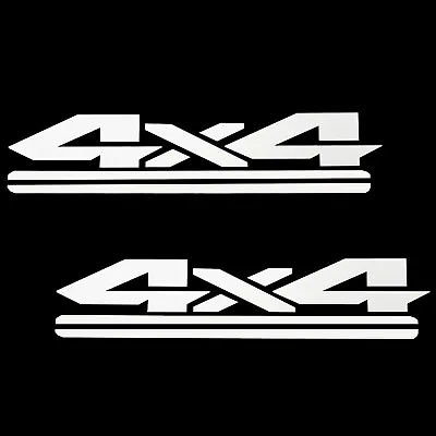 Gloss White 4x4 Off-Road Vinyl Decal Sticker For Dodge Chevy GMC Ford Truck Bed • $9.99