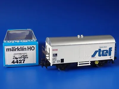 MARKLIN H0 - 4427 - Refrigerator Car: Stef - SNCF / BOX - LN • $14.95