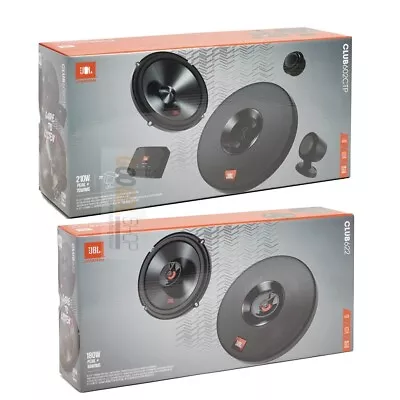 JBL Club Series 6.5  Component & 6.5  Coaxial Audio Speakers For Car Front/Rear • $156.99