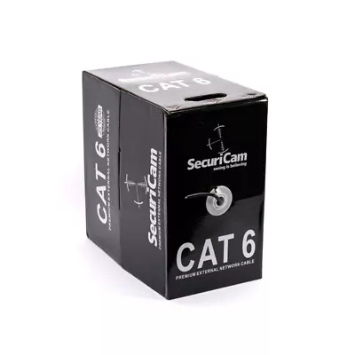 £69.99 • Buy External Outdoor CAT6 Cable  305m UTP PE Network RJ45 Gigabit Ethernet Pull Box