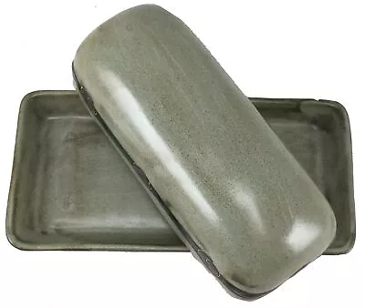 MARA STONEWARE COLLECTION - Collectible Covered Butter Serving Dish - Mexican... • $48.09