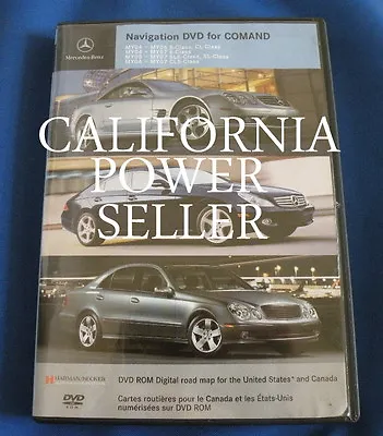 2007 2008 Mercedes Benz SLK-Class 280 350 55 AMG Coupe Comand Navigation DVD Map • $78.88