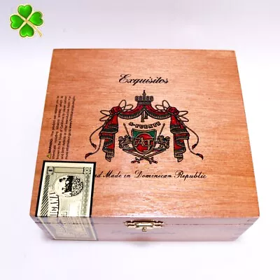 A. Fuente Exquisitos Empty Wood Cigar Box 6  X 5.75  X 2.75  • $5.55