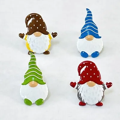 $1.91 • Buy Christmas Gnomes  Brads *  Eyelet Outlet  8 Pcs  3 Styles 4 Colors
