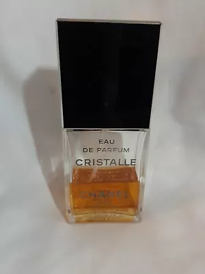 Vintage  Chanel   Cristalle  Paris Eau De Parfum 3.4 Fl. Oz Bottle • $55