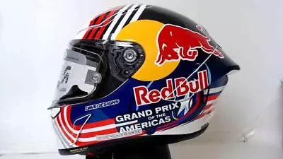 HJC RPHA 1N Red Bull Austin GP Motorcycle Helmet Full Face Adult Race Street • $949.99