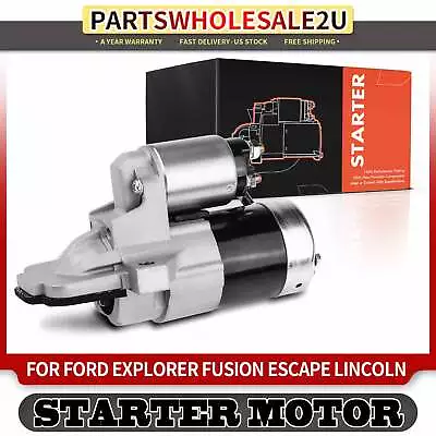 $68.99 • Buy Starter Motor For Ford Focus Escape Edge Taurus Lincoln MKT MKZ 1.4KW 12V CW 11T