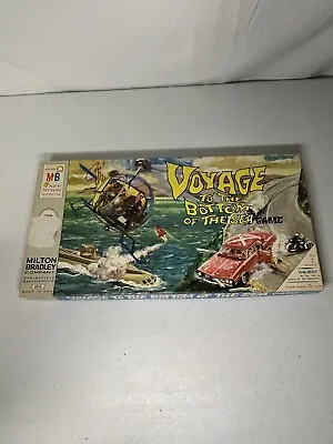 1964 Voyage To The Bottom Of The Sea Board Game Milton Bradley 4514!! • $20.50