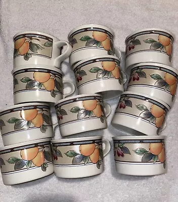 Mikasa Intaglio Garden Harvest Tea Cups CAC29 • $4