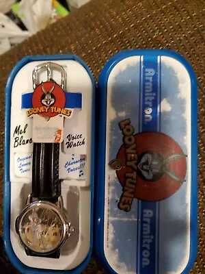 VNTG NEW Looney Tunes Armitron Mel Blanc Voice Bugs Bunny Watch. • $35