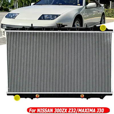 Premium Radiator Fits NISSAN 300ZX Z32 89-95 / MAXIMA J30 2/90-11/94 Auto Manual • $159