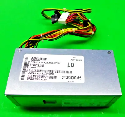 Genuine Dell Vostro 220s Desktop 250W Power Supply L250AD-00 CVJ4W • $49.99