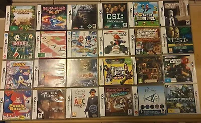 Nintendo Ds Games Various Titles Like New Condition. 2 /3ds Games As Well • $12