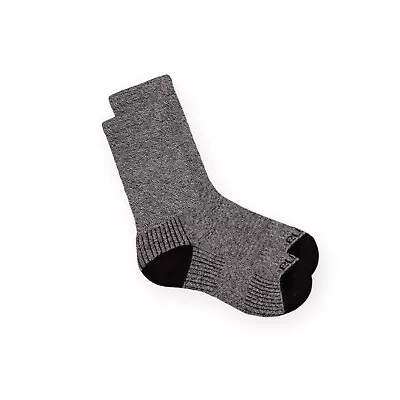 3 Pair EcoSox DIABETIC Bamboo Viscose Crew W/Arch Support Socks Charcoal  -JAFFO • $32.99