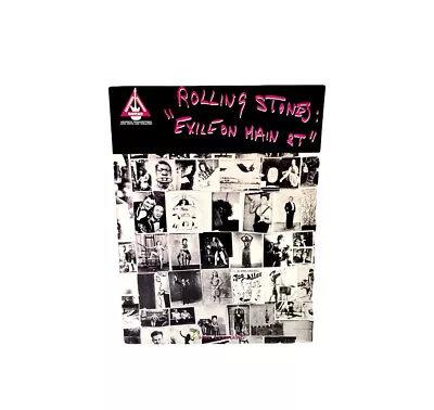 Rolling Stones: “Exile On Main Street” Guitar Recorded Versions Songbook • $19