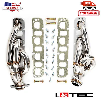 Exhaust Shorty Headers 1-5/8  For 2009-2017 Dodge Ram 1500 2WD 4WD 5.7L V8 Hemi • $288