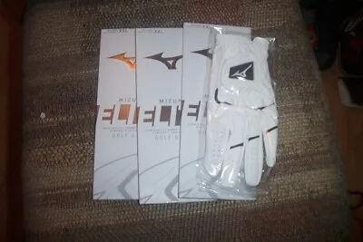 3 BRAND NEW Mizuno Elite Mens LH Extra Extra Large   Gloves  XXL • $30