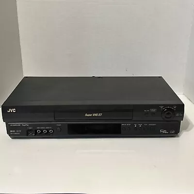 JVC HR-S3902U S-VHS VCR Plus/No Remote/TESTED • $109.99