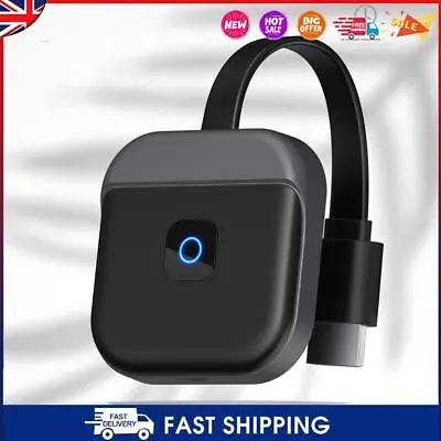 #C Smart Wireless Same Screen Device Online Upgrade Dongle Adapter For TV Projec • £14.51