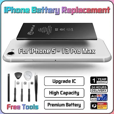 $21.95 • Buy IPhone X XR Xs 11 Pro Max 5 6 S 7 8 Plus OEM New Battery High Quality 