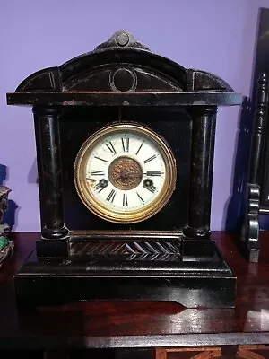 HAC Wooden Mantle Clock • £30