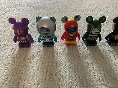 DISNEY VINYLMATION 3  ROBOTS SERIES 2 - Complete Set Of 12! • $50