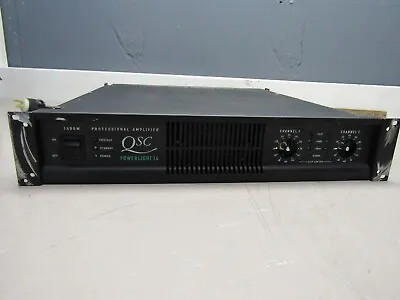 QSC POWERLIGHT 1.4HV PROAUDIO POWER AMPLIFIER PL1.4 1400Watts 2CH NICE NO KNOB • $299.99