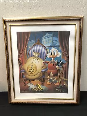  Till Death Do Us Part Disney  Lithograph Print By Carl Barks #58/495 With COA • $999.99