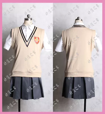 Misaka Mikoto Shirai Kuroko Costume HSIU Toaru Kagaku No Railgun Cosplay Girl's  • $85.15
