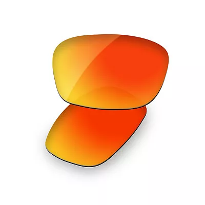 Dynamix Polarized Fire Red Replacement Lenses For Oakley Fives Squared • $18.99