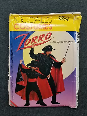 McCall's Pattern #8872 ~ Zorro Costume Shirt Cape Pants ~ Child 7 & 8 ~ FF/UC • $10