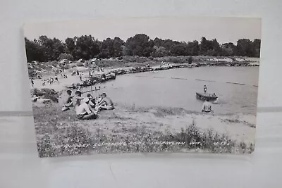 1954 Sheboygan Wisconsin Swimming At The Quarry RPPC Picture Postcard • $19.99