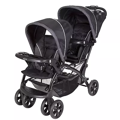 Sit N' Stand Double Stroller Onyx • $283.99