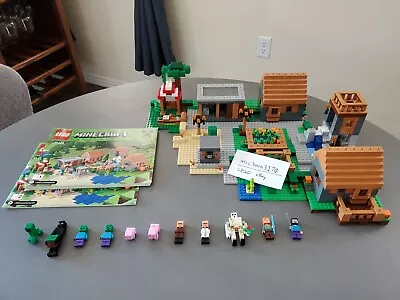 LEGO Minecraft The Village (21128) - 100% Complete No Box RARE • $200