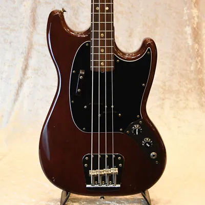 $3103 • Buy Fender MUSTANG Bass Guitar W/HC F/S