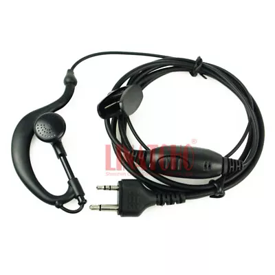 For Midland LXT535 LXT600 GXT300 Radio 2 Pin G Shape PTT Earpiece Headset Mic • $6