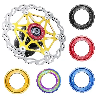 Long Lasting Aluminum Alloy Center Lock Disc Lock Cover For Mountain Bikes • $7.36