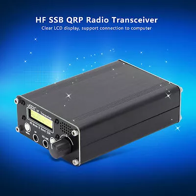 8 Band Radio Transceiver LCD SDR Full Mode HF SSB QRP Transceiver With BNC A ESA • $213.26