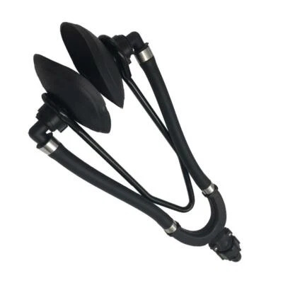 $36.76 • Buy Outboard Boat Marine Dual Water Flow Motor Flusher Round Ear Muff Cup