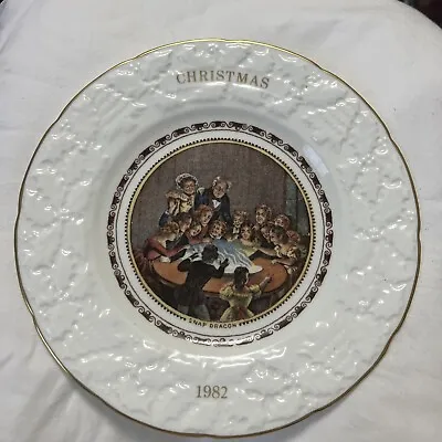 Vintage Coalport Christmas 1982 Snap Dragon Collector Plate  English • £8