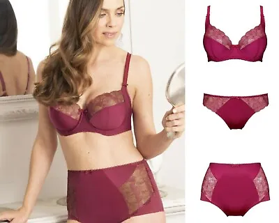 Charnos Ophelia Underwired Side Support Full Cup Bra Brief Or Deep Brief  • £15.50
