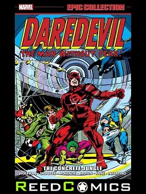 DAREDEVIL EPIC COLLECTION CONCRETE JUNGLE GRAPHIC NOVEL (528 Pages) Paperback • £36.99