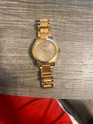 Burberry Watch 18k Gold Solid Men • $142.50