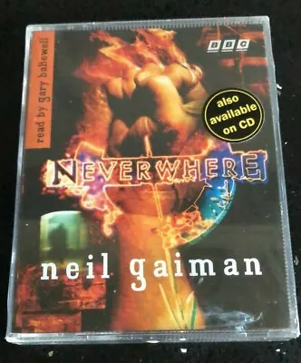 Neverwhere By Neil Gaiman Box.  Tape Casette. Rare. AUDIO Book. Brand New. • £35