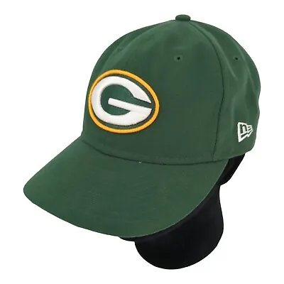 Green Bay Packers 7 3/8 Fitted Green Hat Cap New Era 59Fifty NFL Football 58.7cm • $14