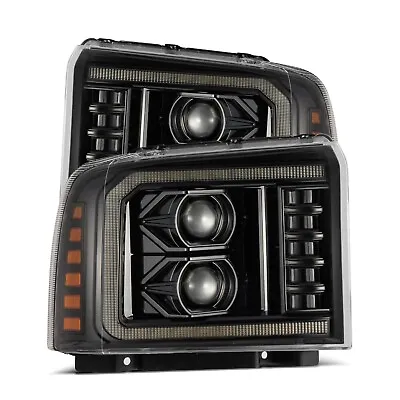 For 05-07 Ford Super Duty/Excursion PRO-Series Projector Headlights Alpha-Black • $385