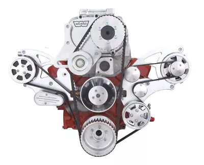 $1495 • Buy SBC Serpentine System Compatible With Weiand Supercharger Roots Style 350 383